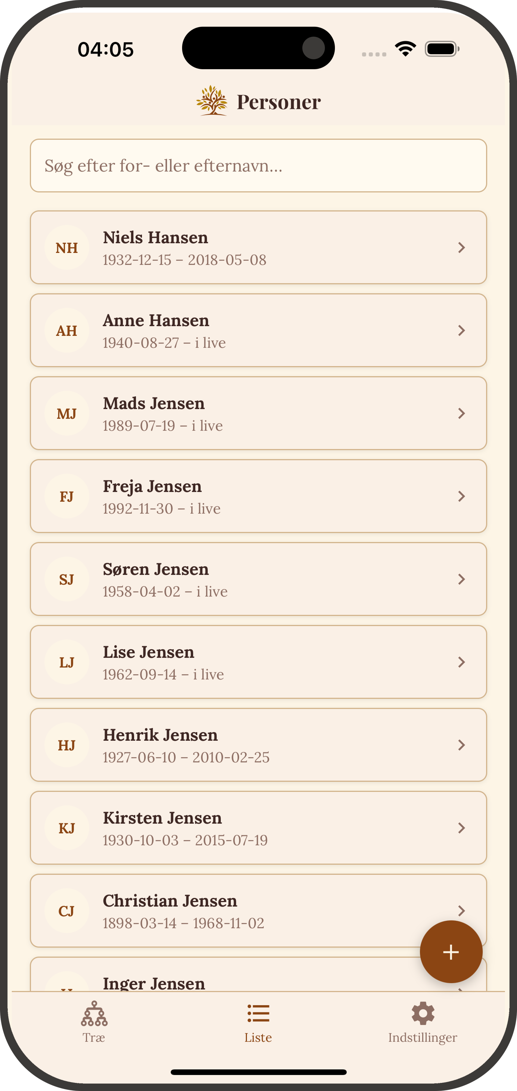 Personliste